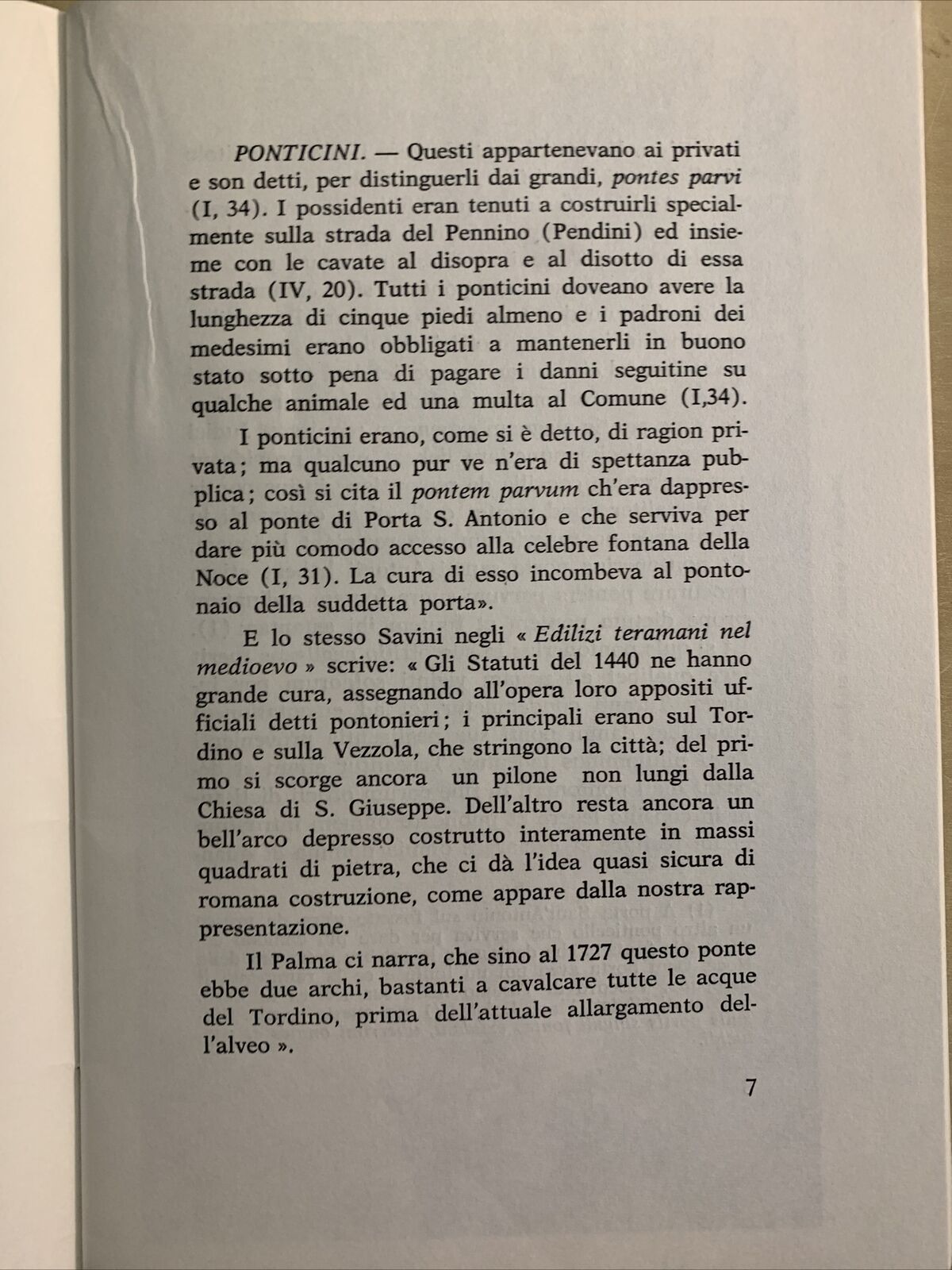 TERAMO E I SUOI VECCHI E NUOVI PONTI - Carino Gambacorta. Edizioni Eco 1967 #