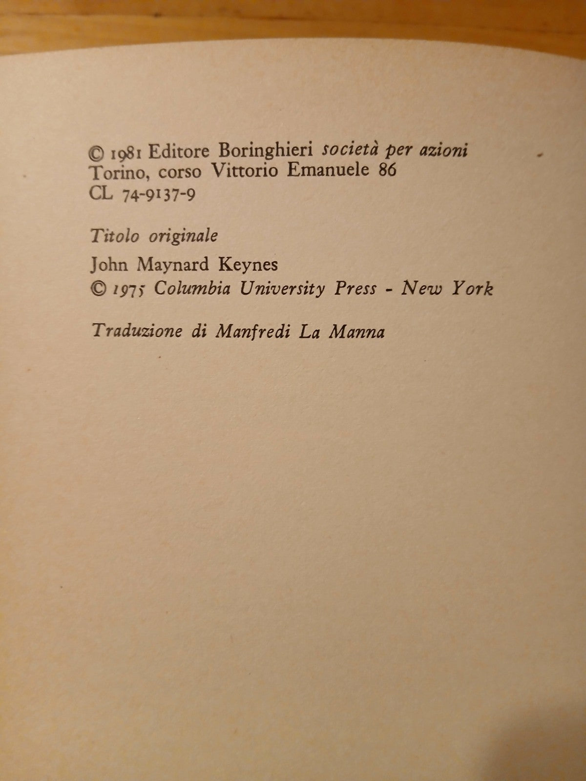 Keynes e l'instabilità del capitalismo - Hyman P. Minsky - Boringhieri 1981