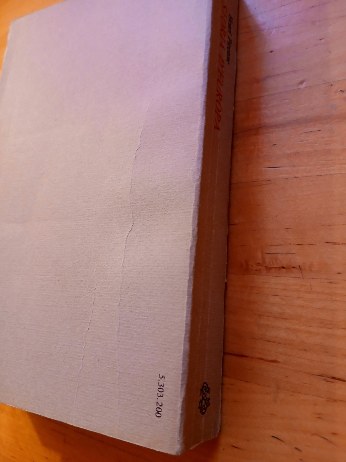 Storia d'Europa - Henri Pirenne - Sansoni 1984