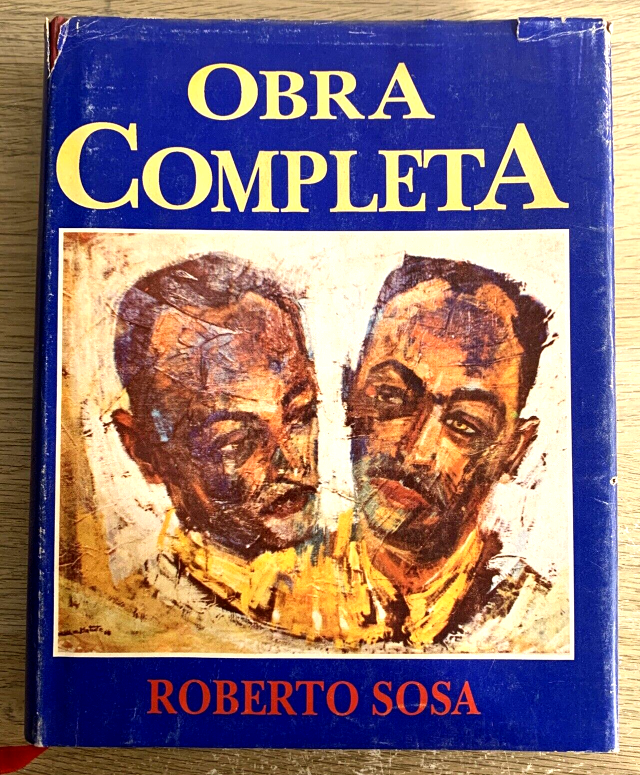 Roberto Sosa - Obra Completa. Hormiga Roja 1990 ** dedica e firma dell'autore**