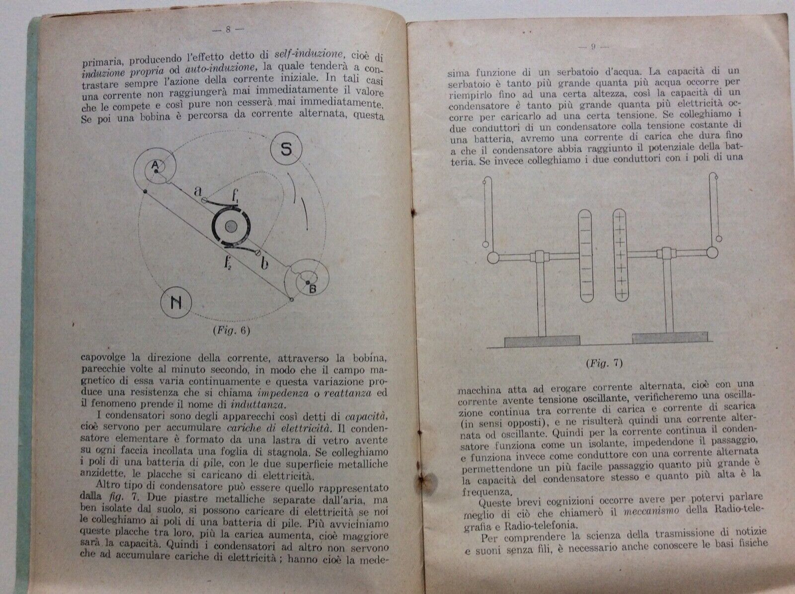 L’ARPA DELL’UNIVERSO, GIUSEPPE ROSTAIN, 1926 polarizzazione radio-telefonia.