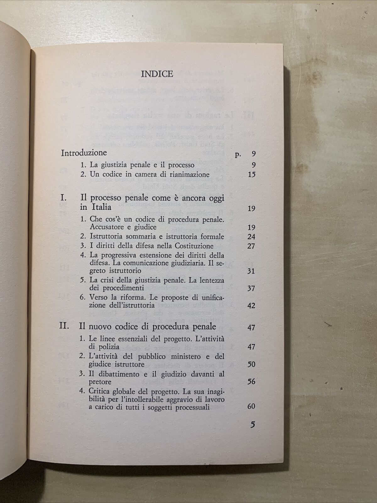 Processo e giustizia penale, Vittorio Vicini - Il Mulino, 1982 #