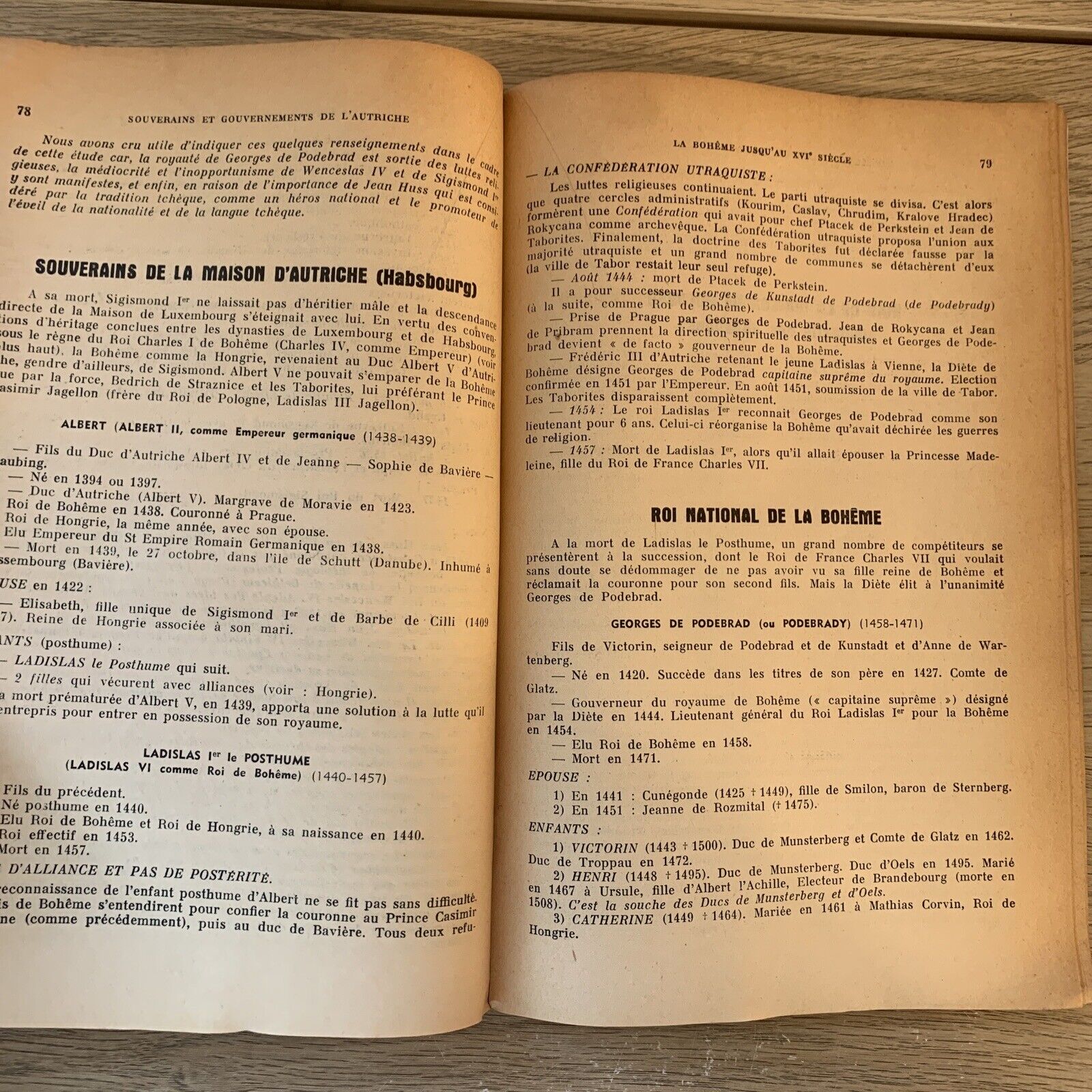 LES CAHIERS DE L'HISTOIRE N. 11, souverains et gouvernements de l'Autriche