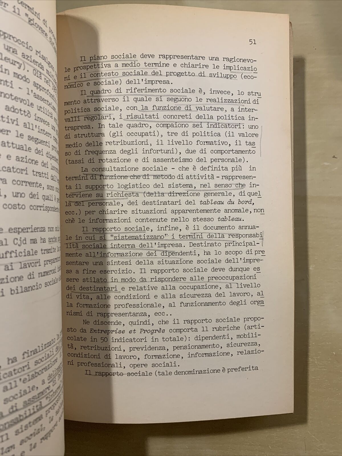 IL BILANCIO SOCIALE DELL'IMPRESA - DE SANTIS, VENTRELLA. Franco Angeli 1980