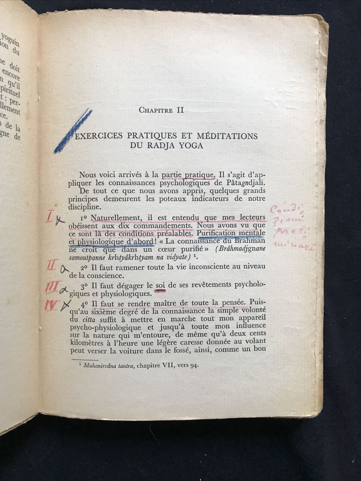 YOGAS ET PSYCHANALYSE, Maryse Choisy, action et pensée, ed. du Mont Blanc 1949