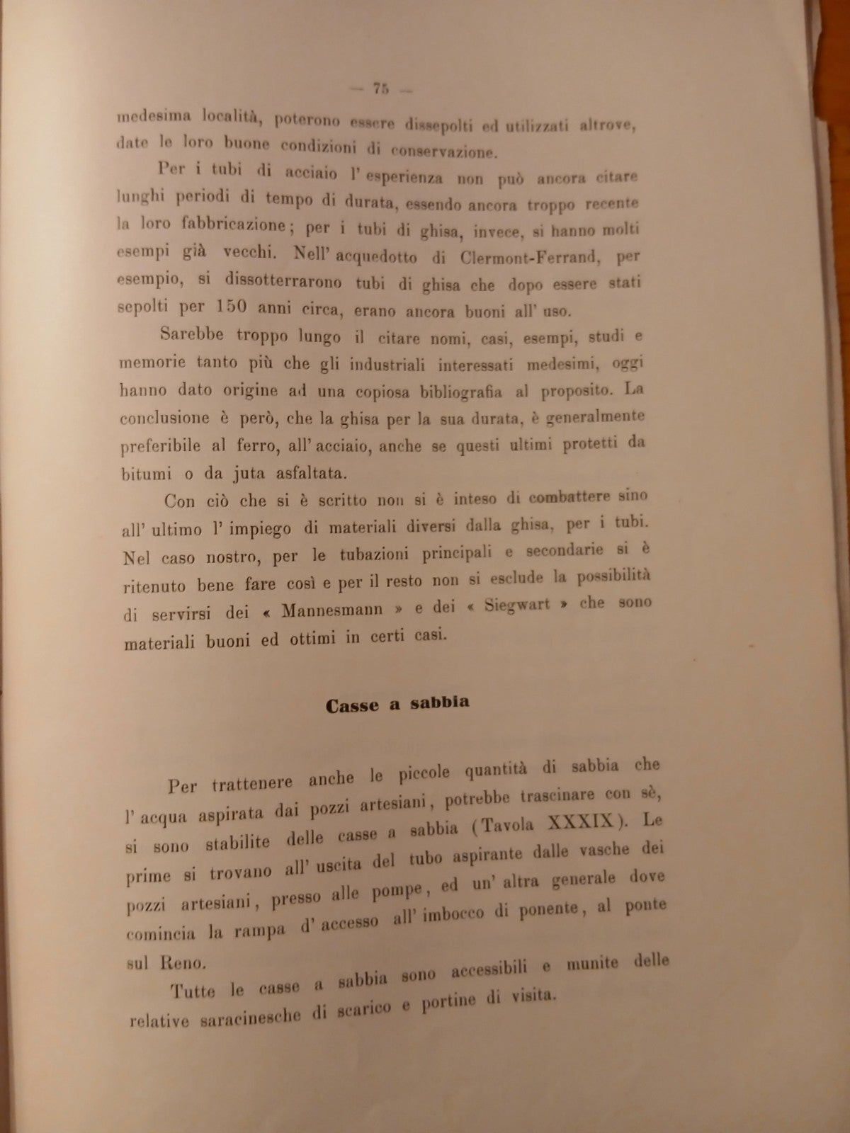 Comune di Bologna progetto di acquedotto per la città forese  1914 F.lli Merlani