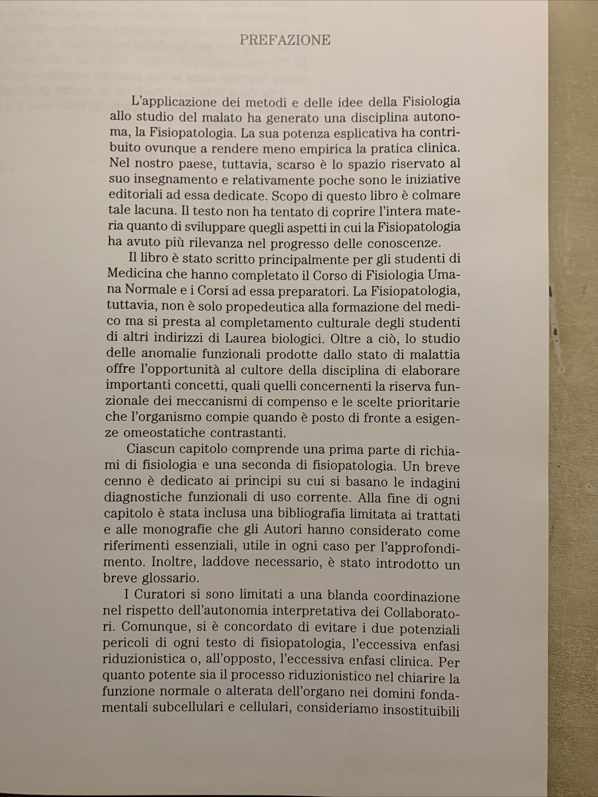 FISIOPATOLOGIA Agnoli Licastro Tomasi Zavagli. Vol. Primo 1. Clueb editore 1994