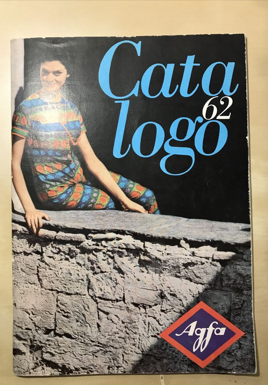 AGFA CATALOGO 62 -  FOTOGRAFIA 1962