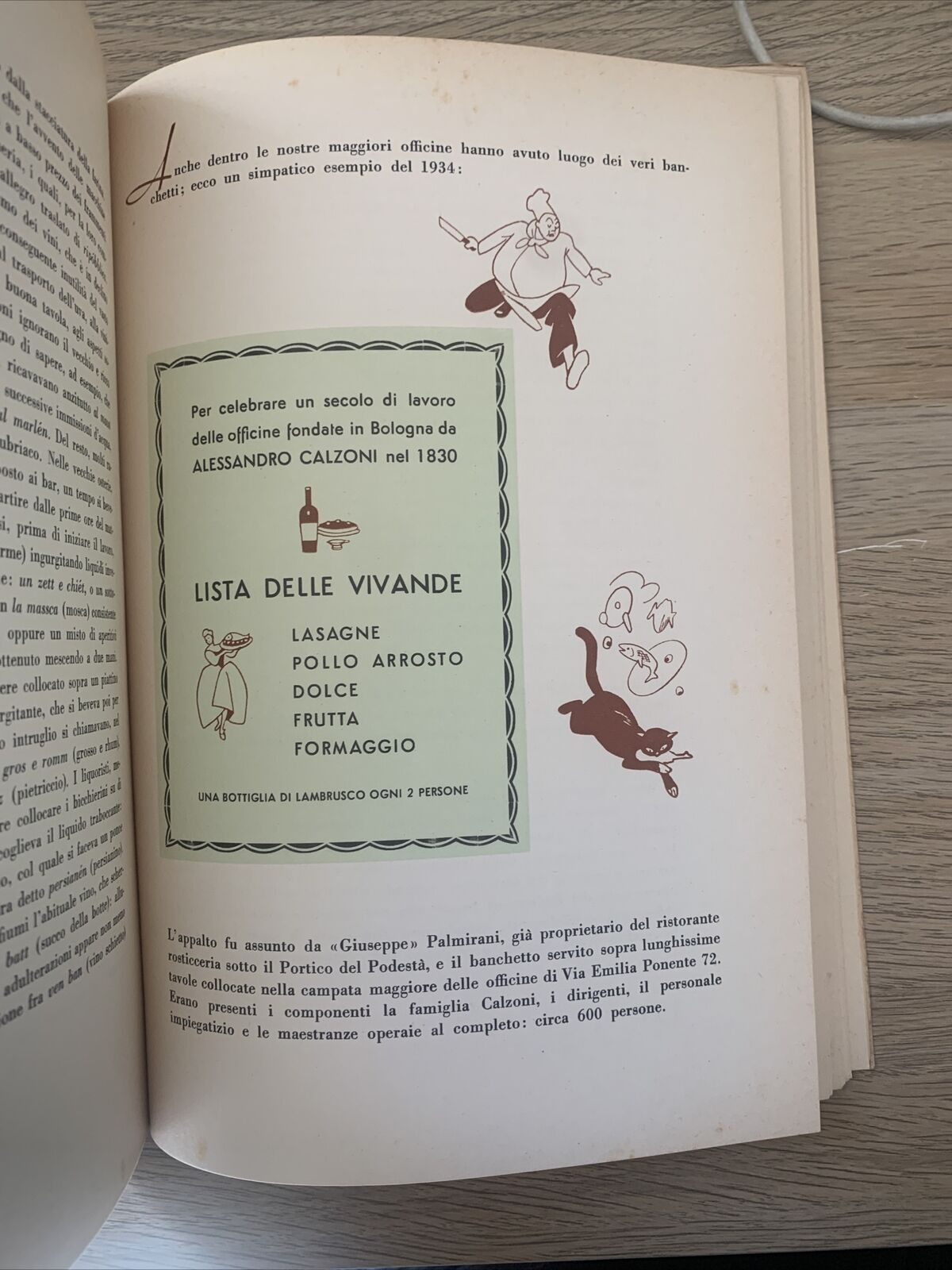 BOLOGNA LA GRASSA, Cervellati Alessandro 1960 #