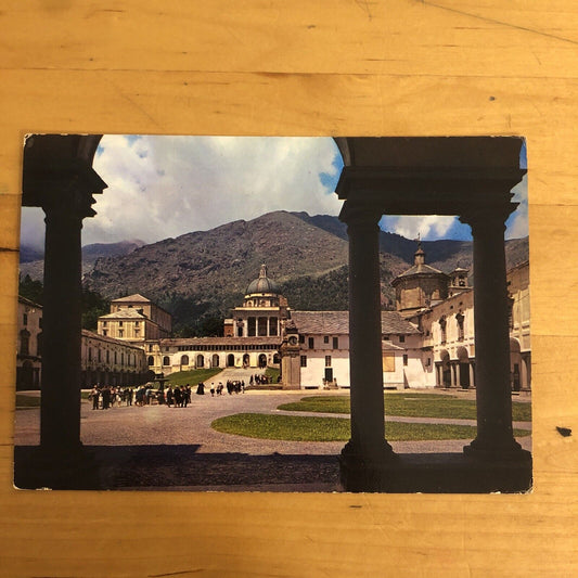 CARTOLINA SANTUARIO D'OROPA 1964 VIAGGIATA