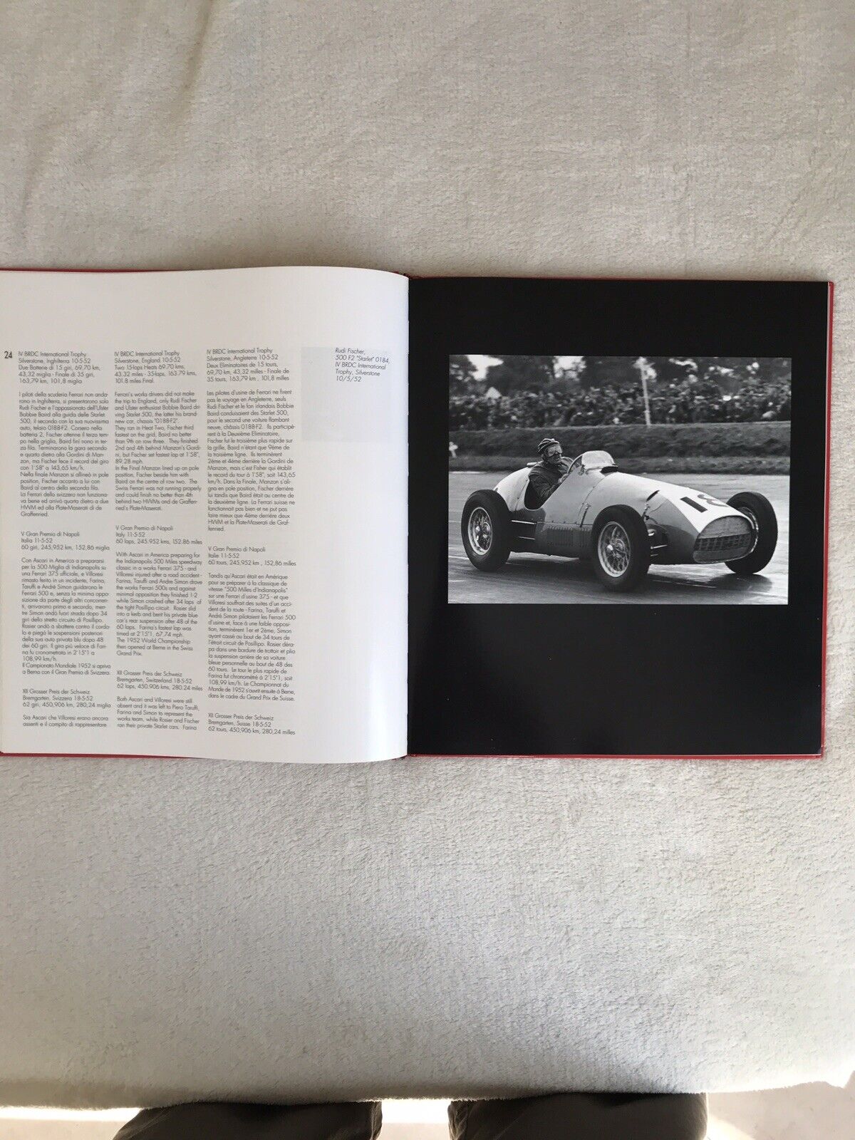 Ferrari 500 f2 - Cavalleria. Doug Nye, Pietro Carrieri