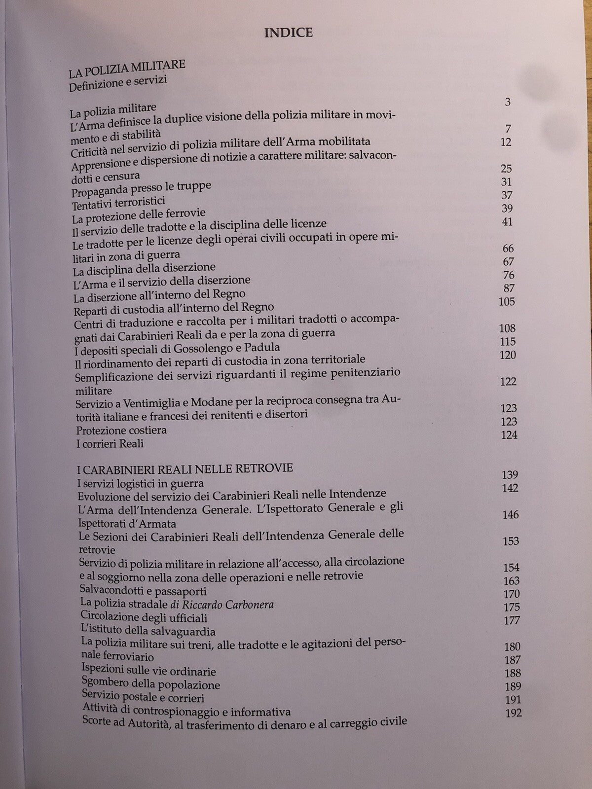 I Carabinieri reali nella grande guerra, Francesca Parisi, polizia militare 2021