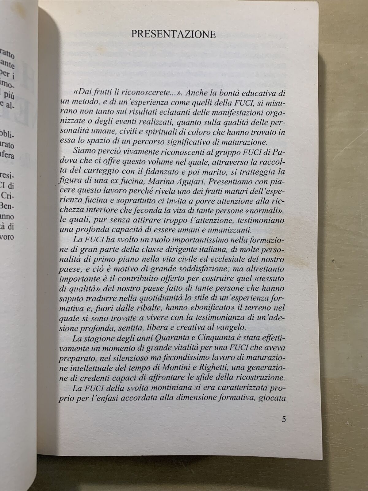 Marina Agujari HO IL SOLE NELL'ANIMA Dalle Lettere di un'innamorata #