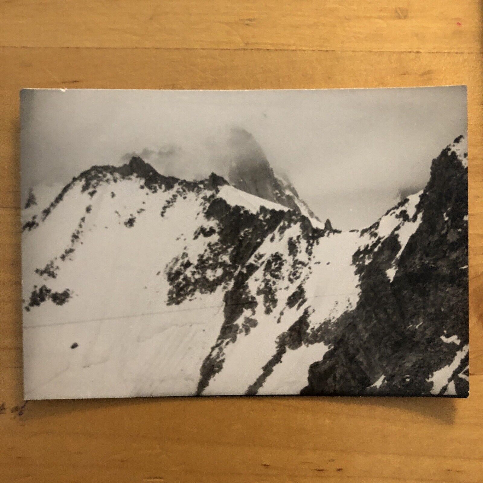 Fotografie GRUPPO DEL MONTE BIANCO - Helbronner, Dente del Gigante anni '50
