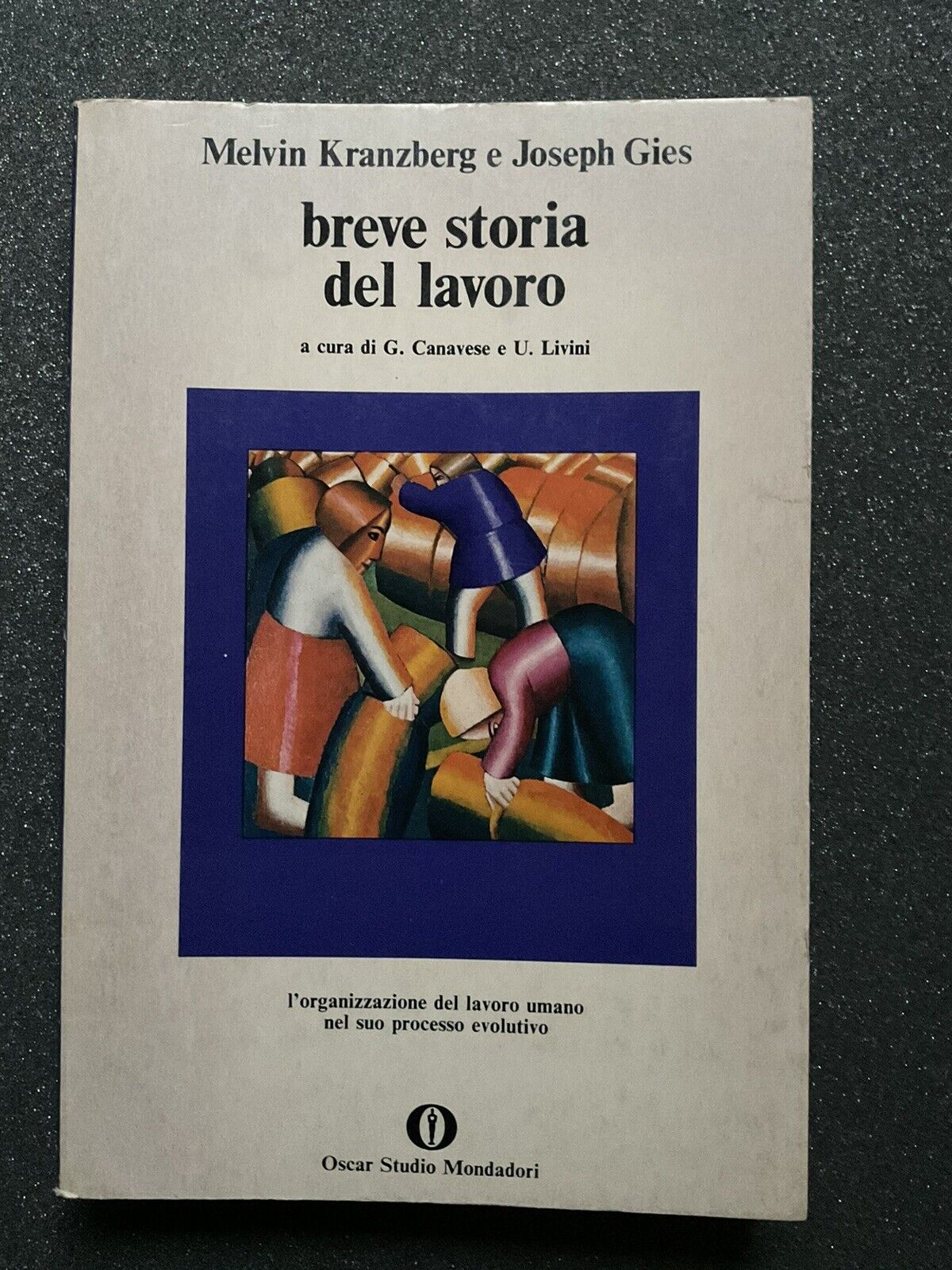 Breve storia del lavoro, M. Kranzberg, J. Gies - Mondadori, l'organizzazione del