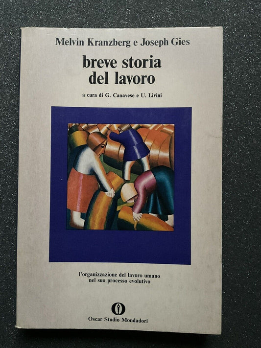 Breve storia del lavoro, M. Kranzberg, J. Gies - Mondadori, l'organizzazione del