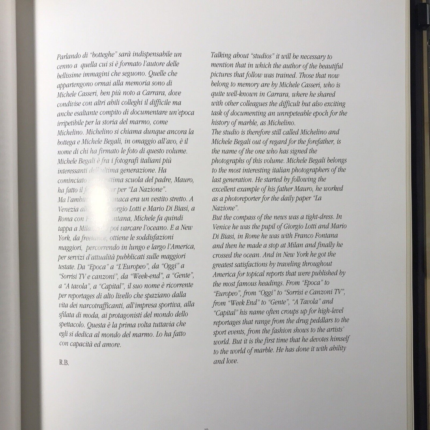 LE BOTTEGHE DEL MARMO - Michele Begali, Pacini Editore