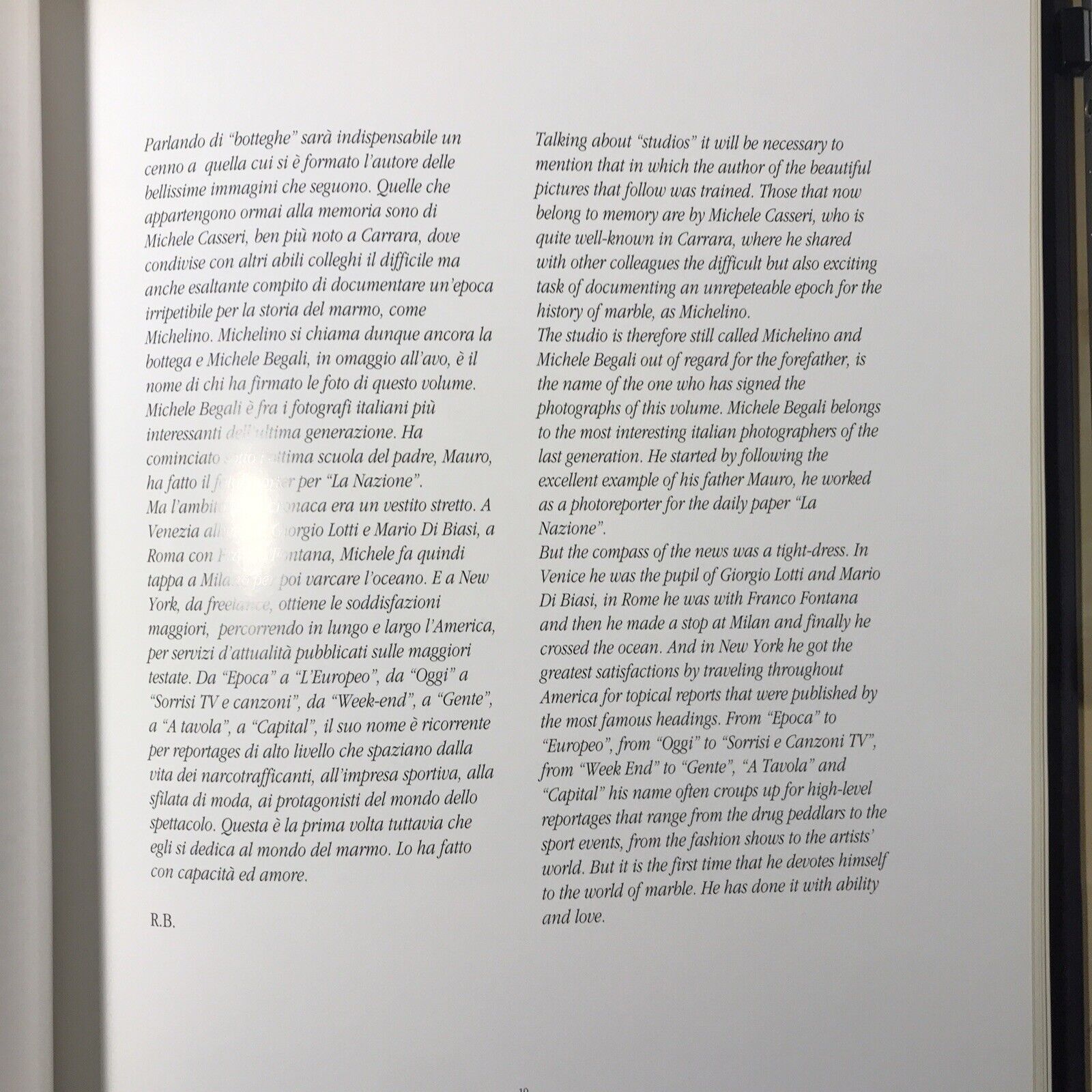 LE BOTTEGHE DEL MARMO - Michele Begali, Pacini Editore