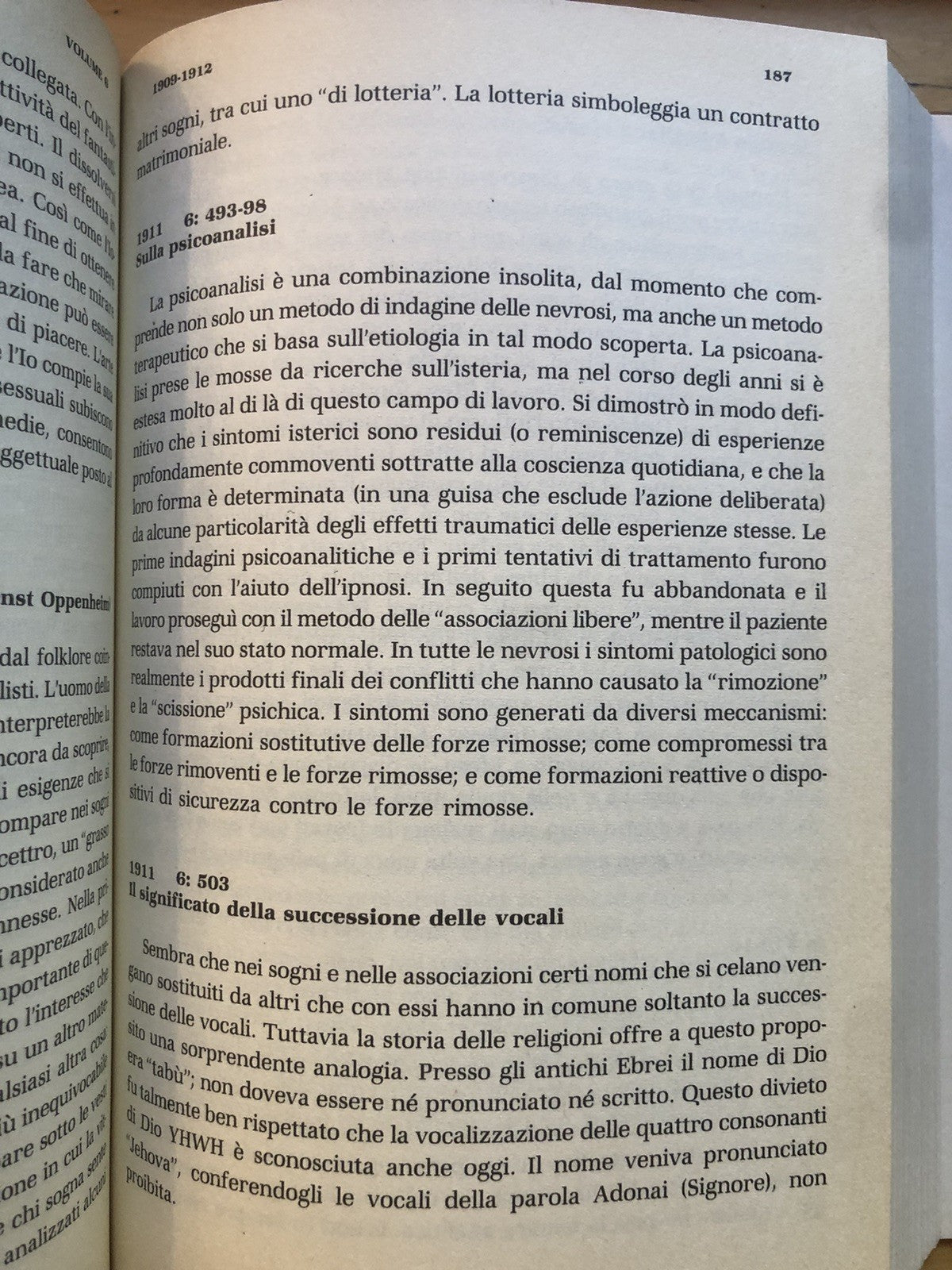 Compendio di tutti gli scritti - Sigmund Freud, Boringhieri 1986