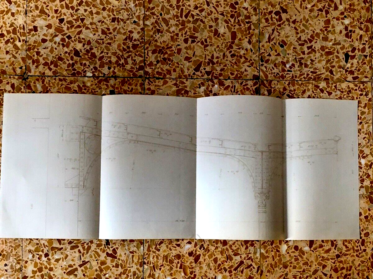 FERROVIE Castiglione dei Pepoli - direttissima Bologna Firenze. Centina a muro