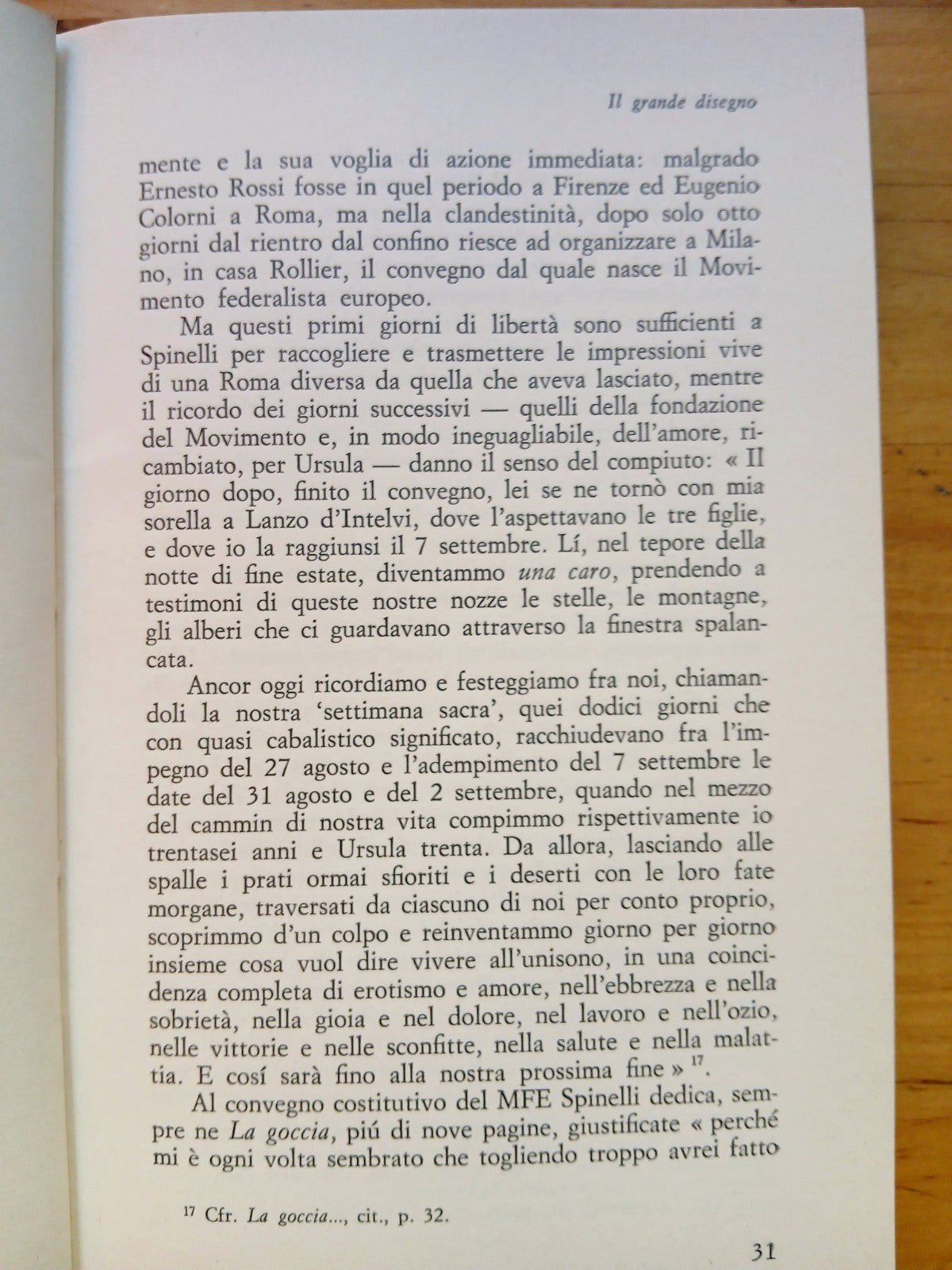 Altiero Spinelli - Edmondo Paolini - appunti per una biografia. Il Mulino 1988