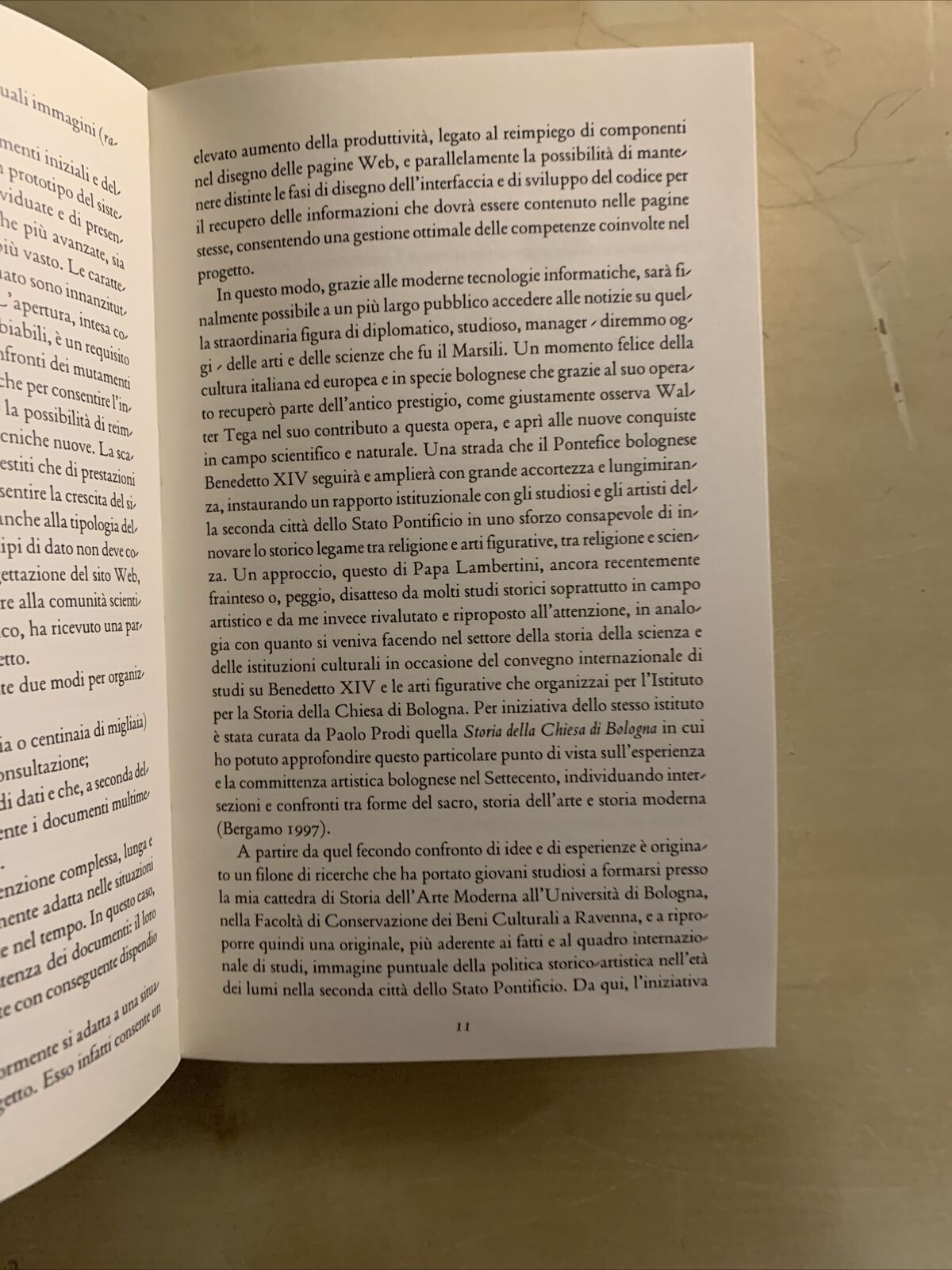 L'IMMAGINE DEL SETTECENTO da Luigi Umberto Marsili a Benedetto XIV. Biagi Maino
