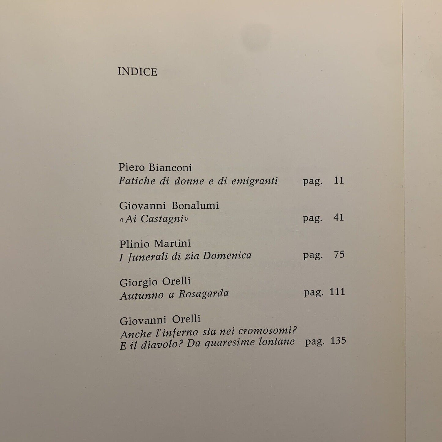 PANE E COLTELLO - CINQUE RACCONTI DI PAESE. DADÒ ED. 1975 #