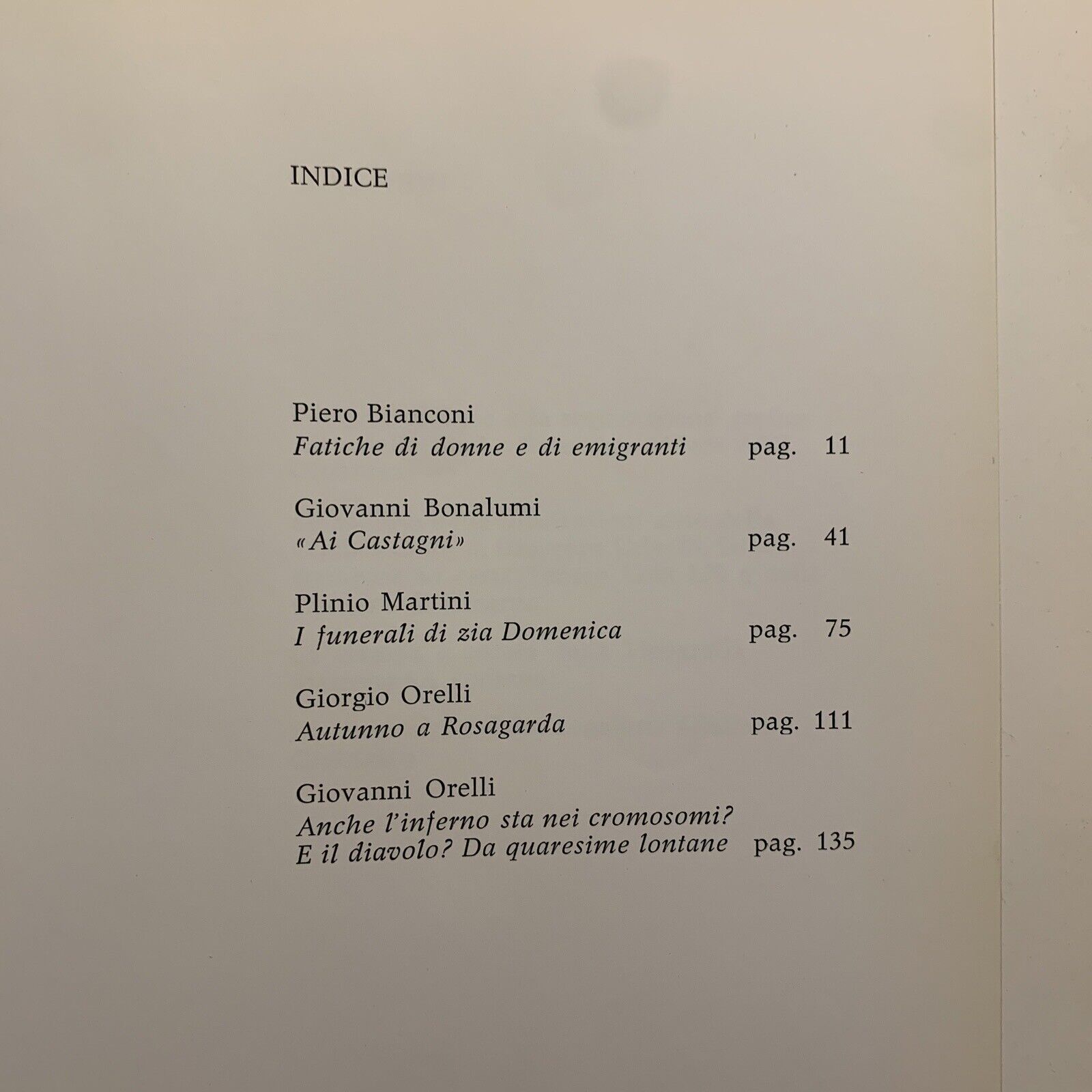 PANE E COLTELLO - CINQUE RACCONTI DI PAESE. DADÒ ED. 1975 #