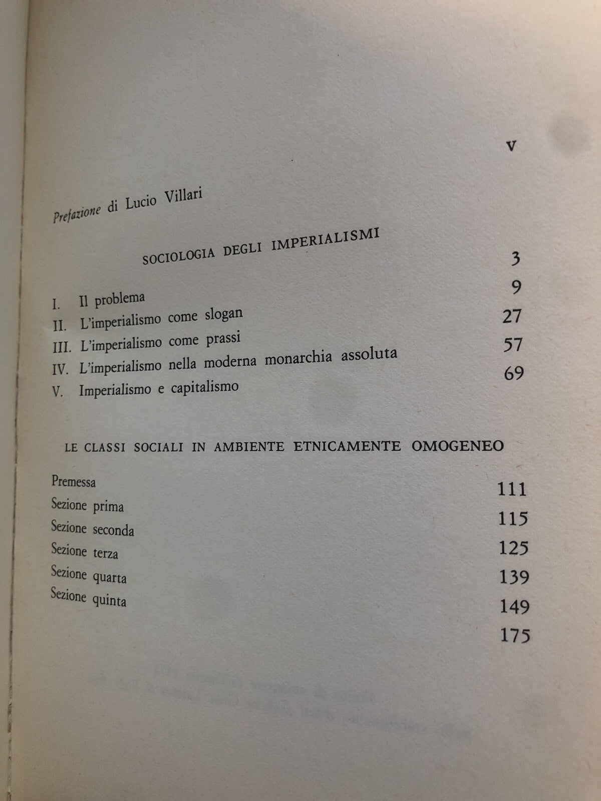 Sociologia dell'Imperialismo, Joseph Schumpeter - Laterza 1974