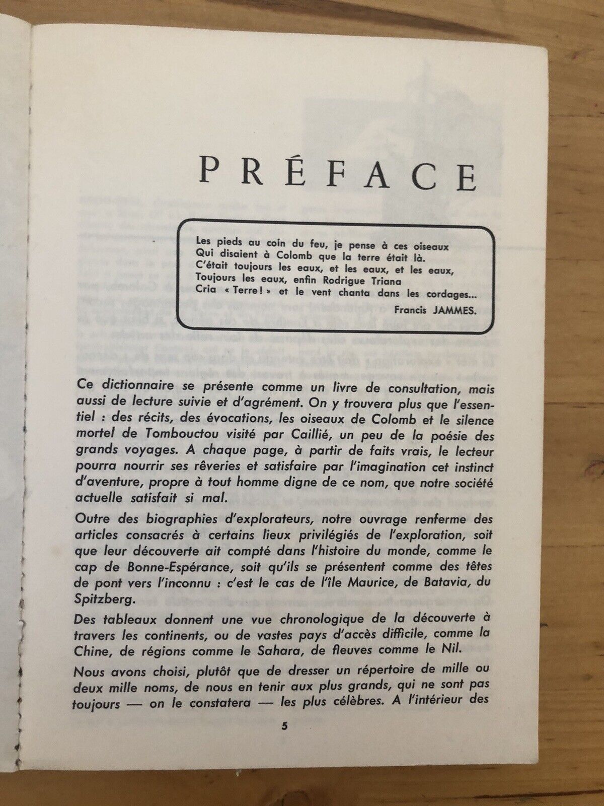 DICTIONNAIRE DES EXPLORATIONS - LAROUSSE 1966