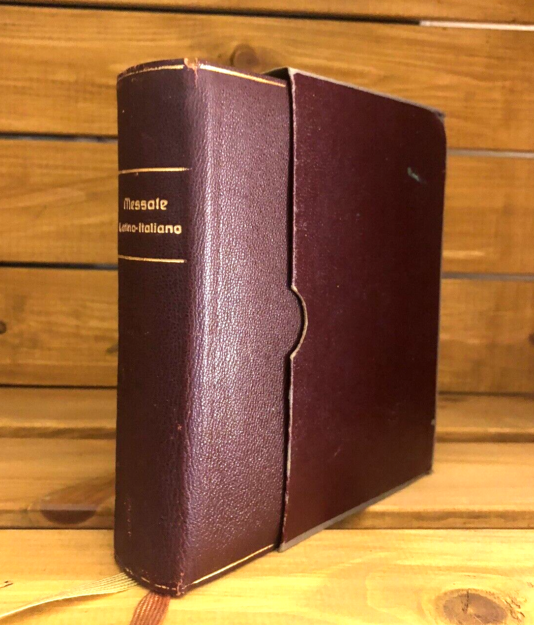Messale quotidiano latino-italiano D. V. Franco edizione liturgiche 1956