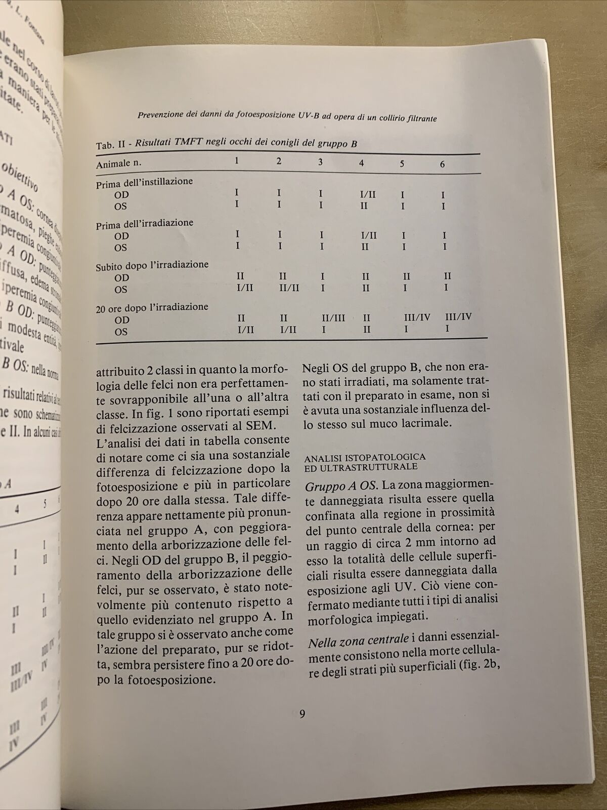 Bollettino di oculistica - anno 72 n. 1 anno 1993. Cappelli editore #