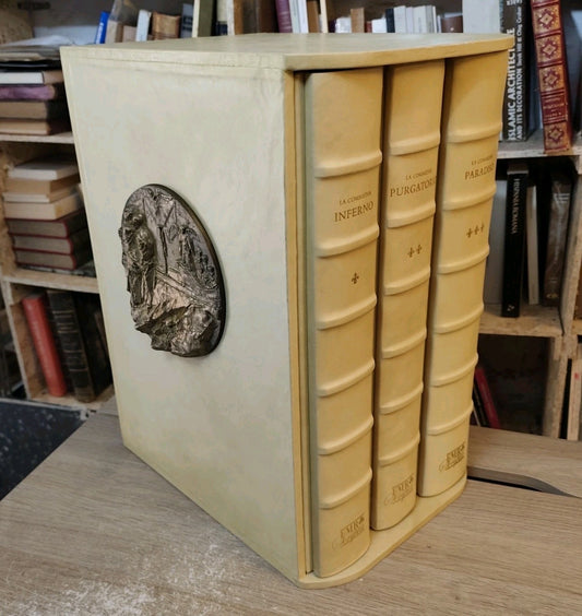 La divina Commedia FMR SCRIPTA edizione lusso pelle grande formato cofanetto 