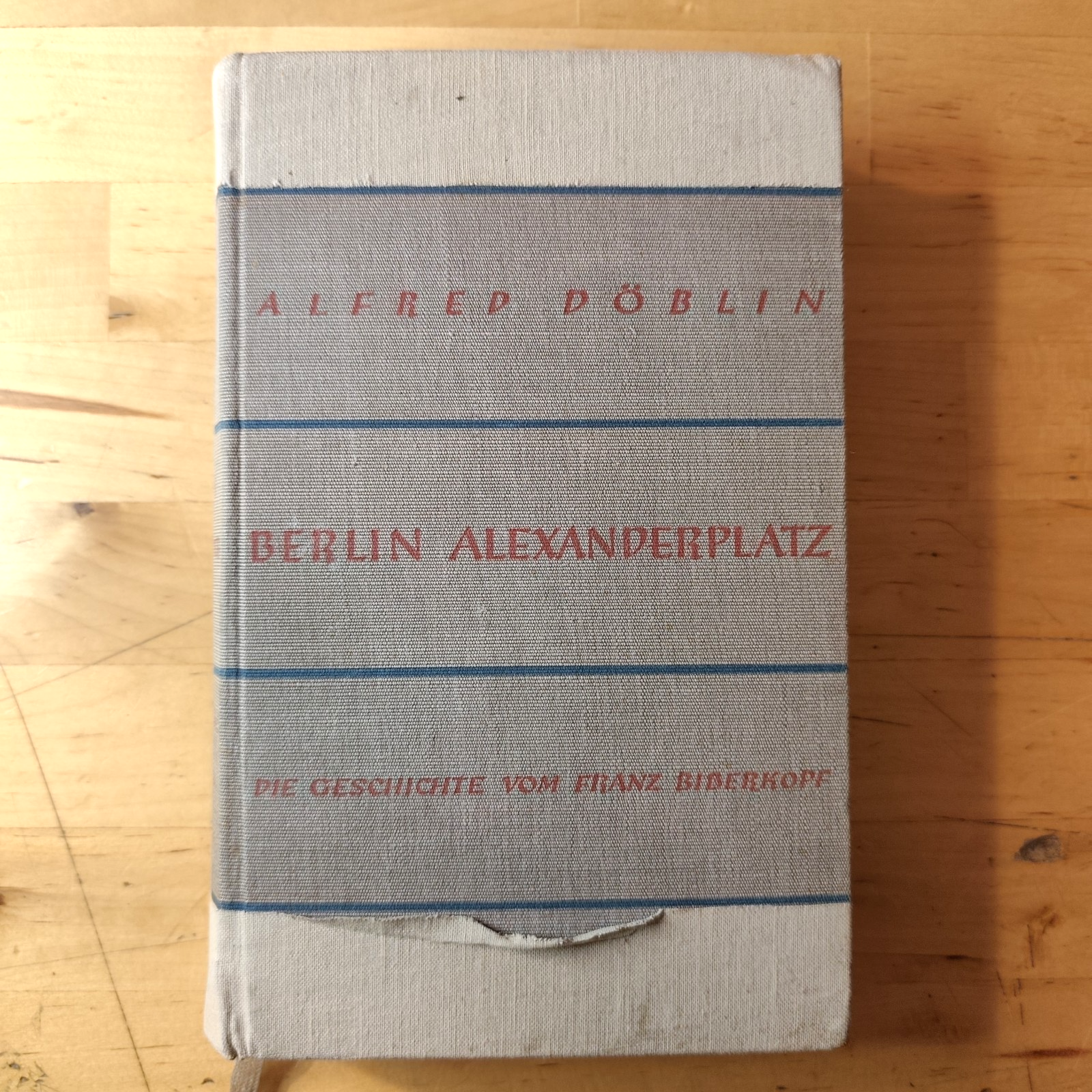 Berlin Alexanderplatz - Alfred Doblin 1930 Fischer