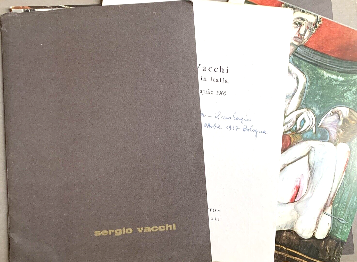 SERGIO VACCHI Adamo ed Eva in Italia, Il Centro Galleria d'Arte Napoli - 8 foto#
