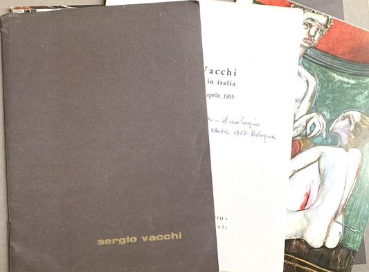 SERGIO VACCHI Adamo ed Eva in Italia, Il Centro Galleria d'Arte Napoli - 8 foto#