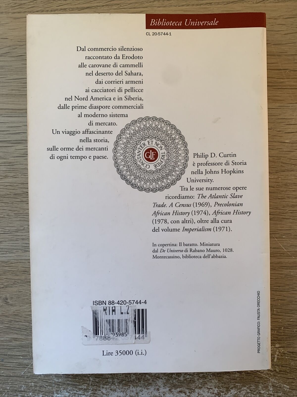 MERCANTI. PHILIP D. CURTIN. commercio e cultura dall'antichità al XIX secolo