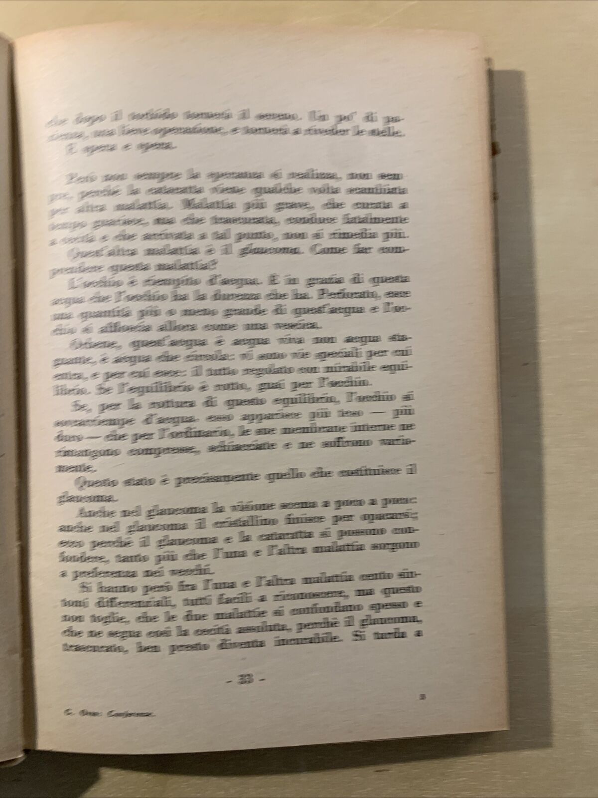 CONFERENZE - Giuseppe Ovio. Roma 1947 #