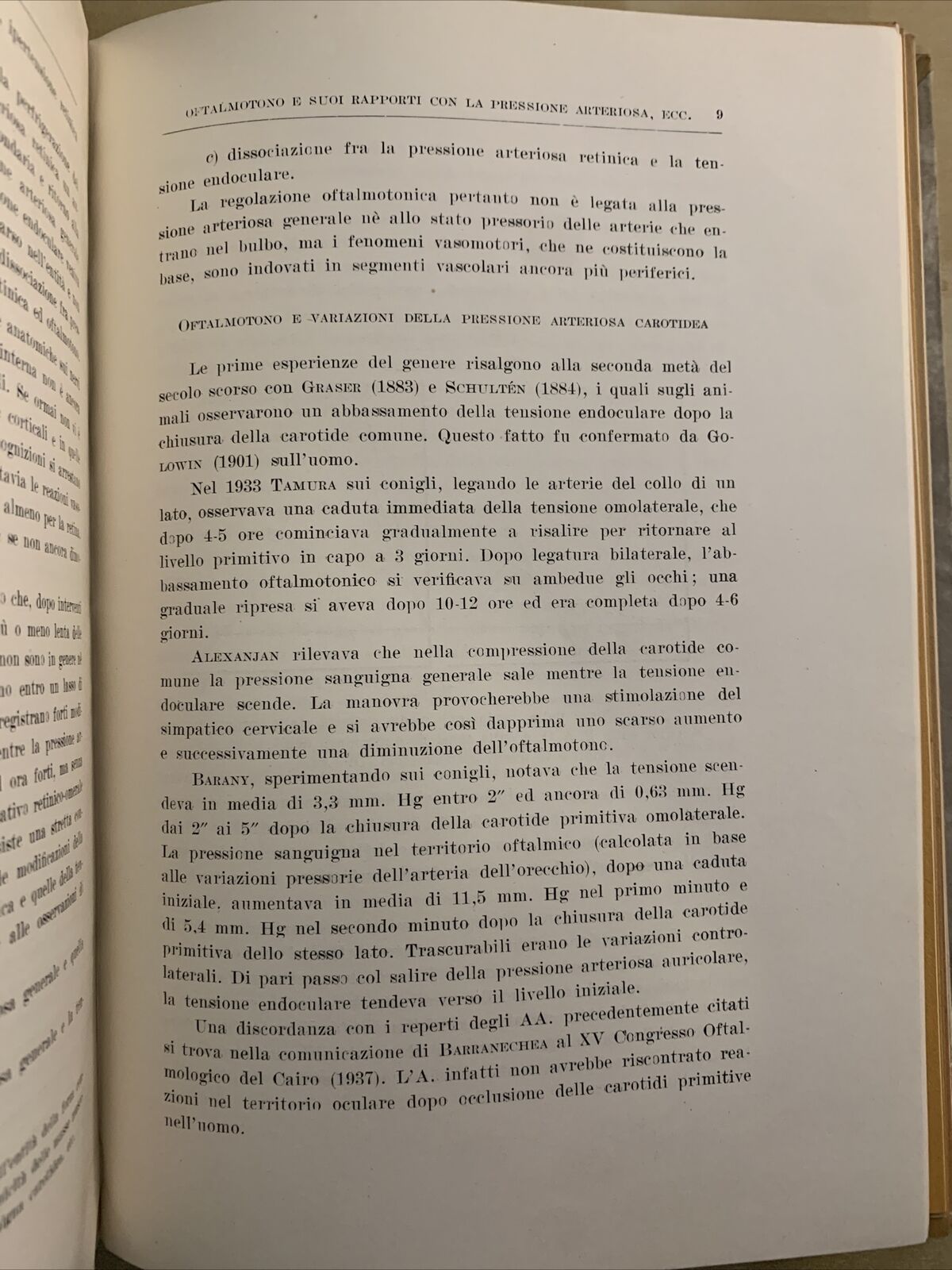 SAGGI DI OFTALMOLOGIA XIII 1949-50 oftalmologia - oculistica