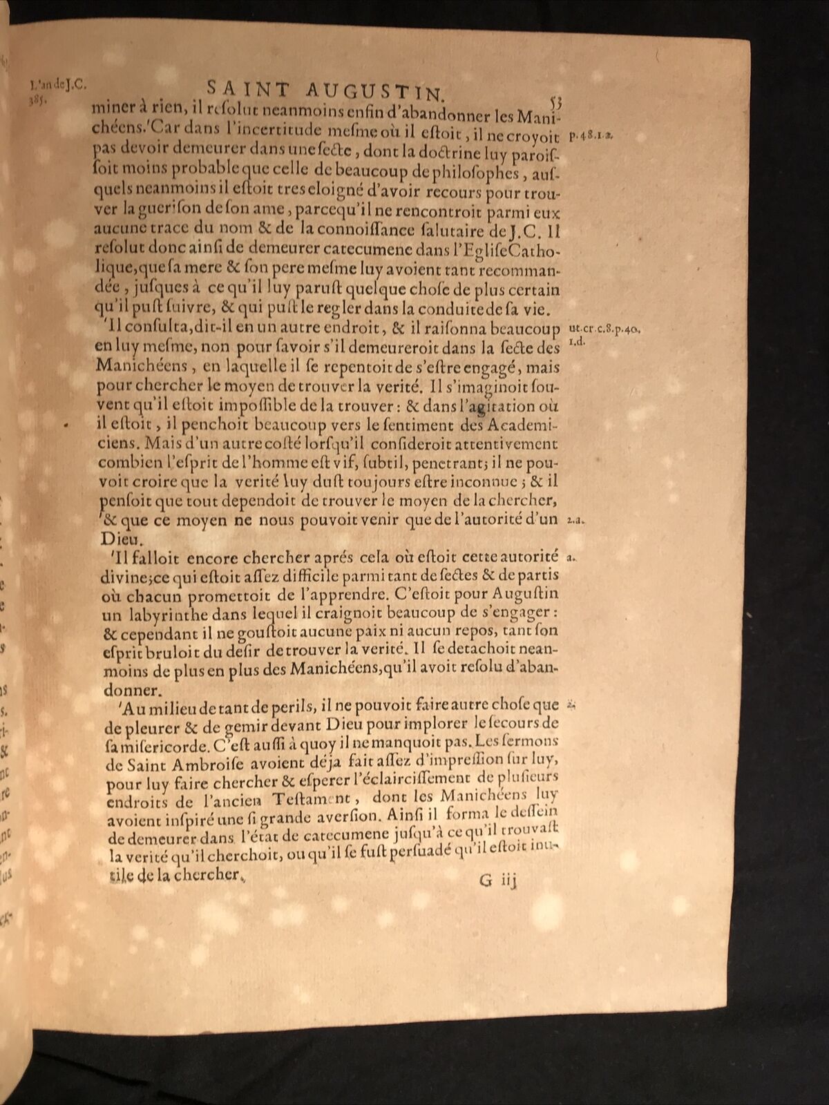 Memoires pour servir a l'histoire ecclesiastique tome treizieme 1710 