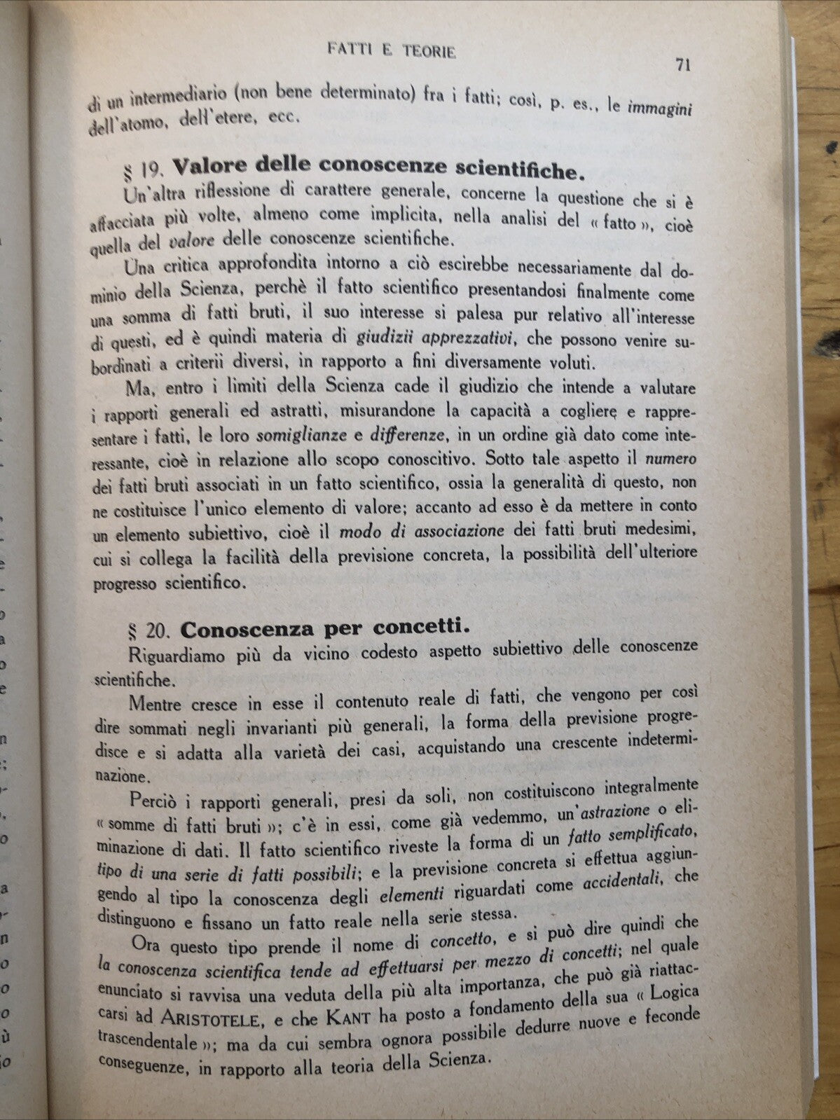 Problemi della scienza, Federigo Enriques - Zanichelli 1985
