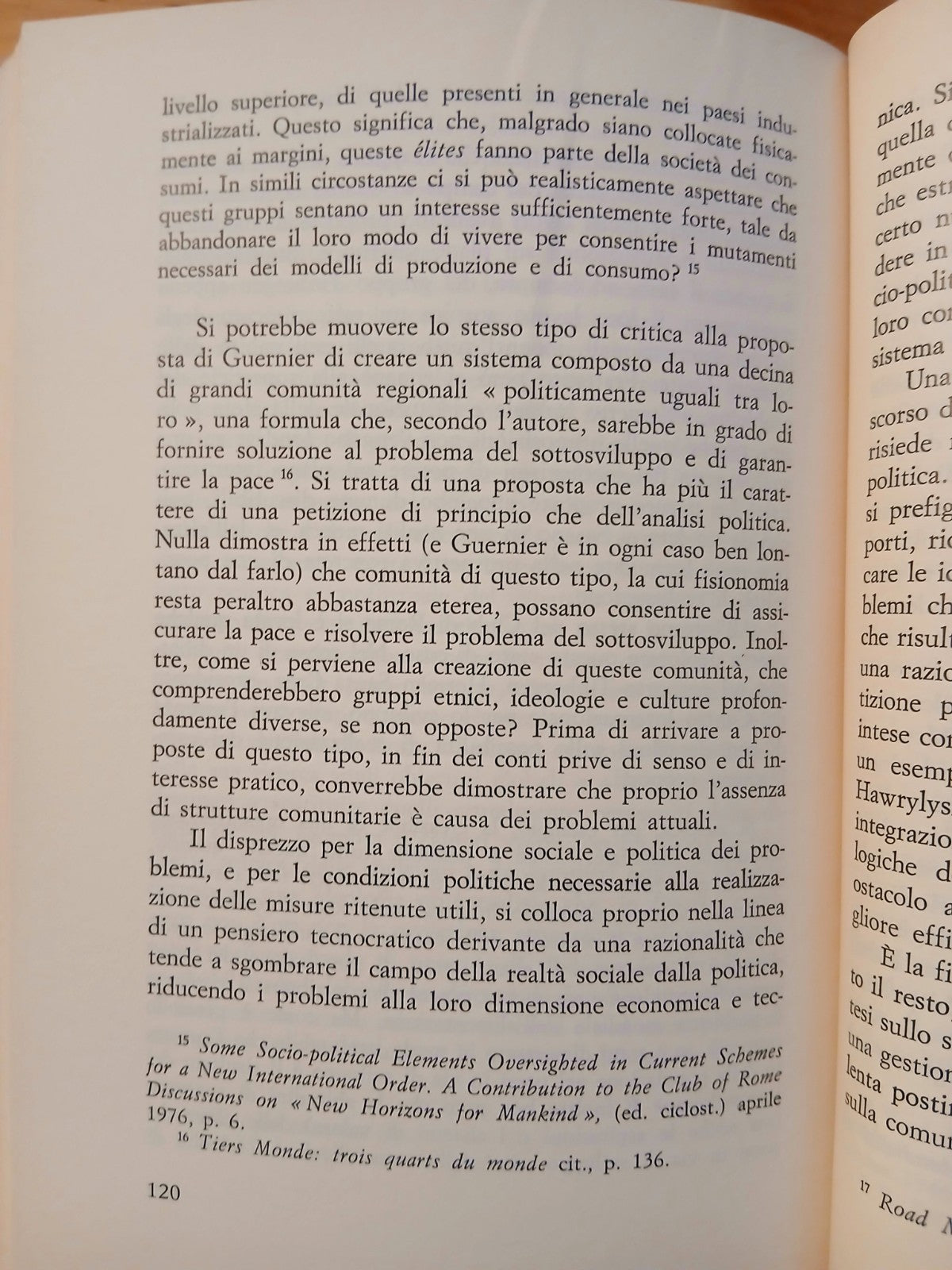L'impostura del club di Roma - Philippe Braillard - edizioni Dedalo  1983