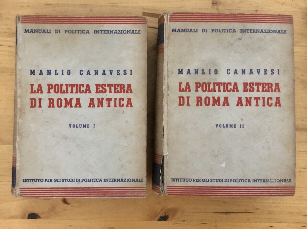 LA POLITICA ESTERA DI ROMA ANTICA - MANLIO CANAVESI, POLITICA INTERNAZIONALE