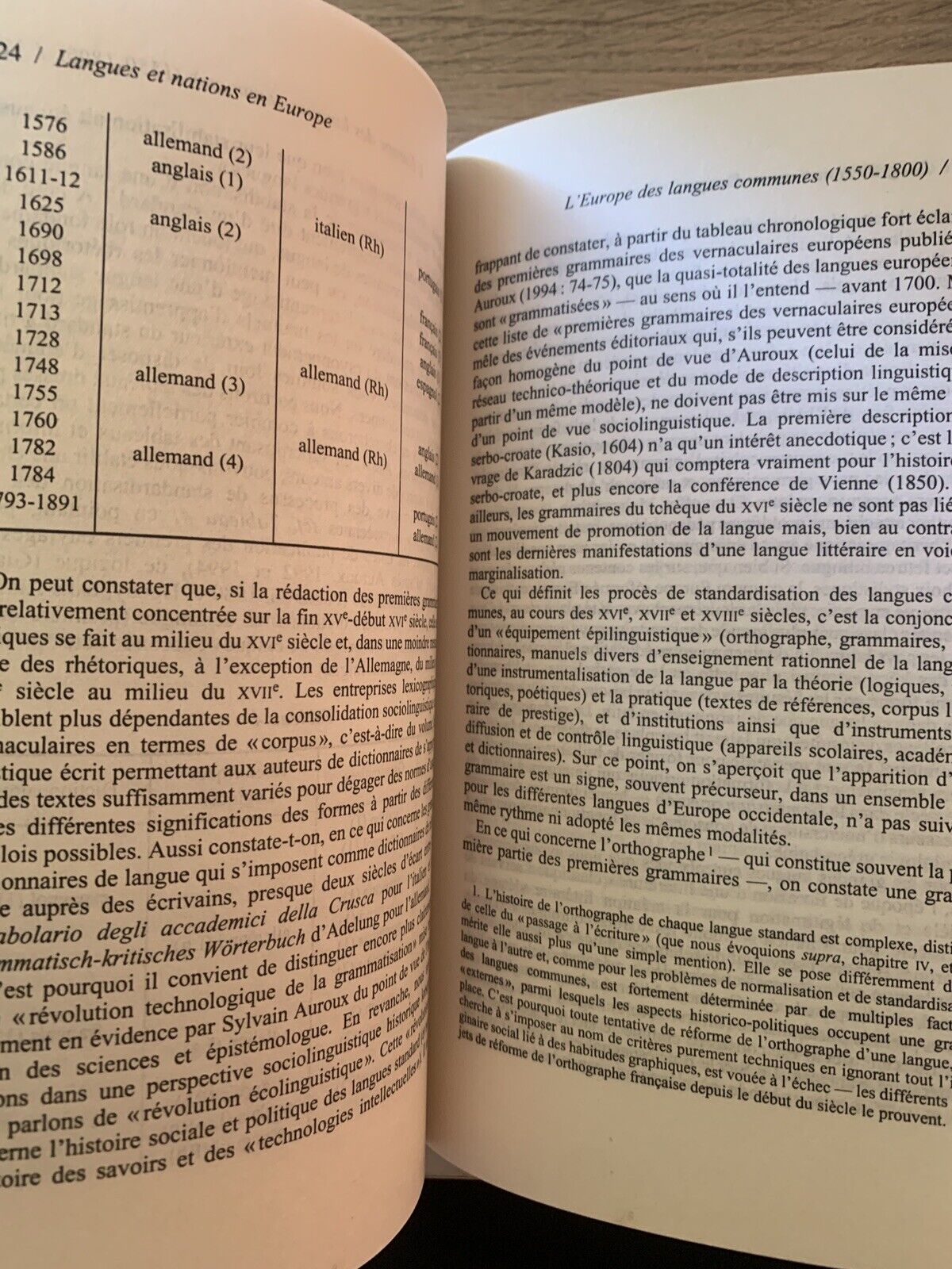 LANGUES ET NATIONS EN EUROPE Daniel Baggioni. Payot 1997