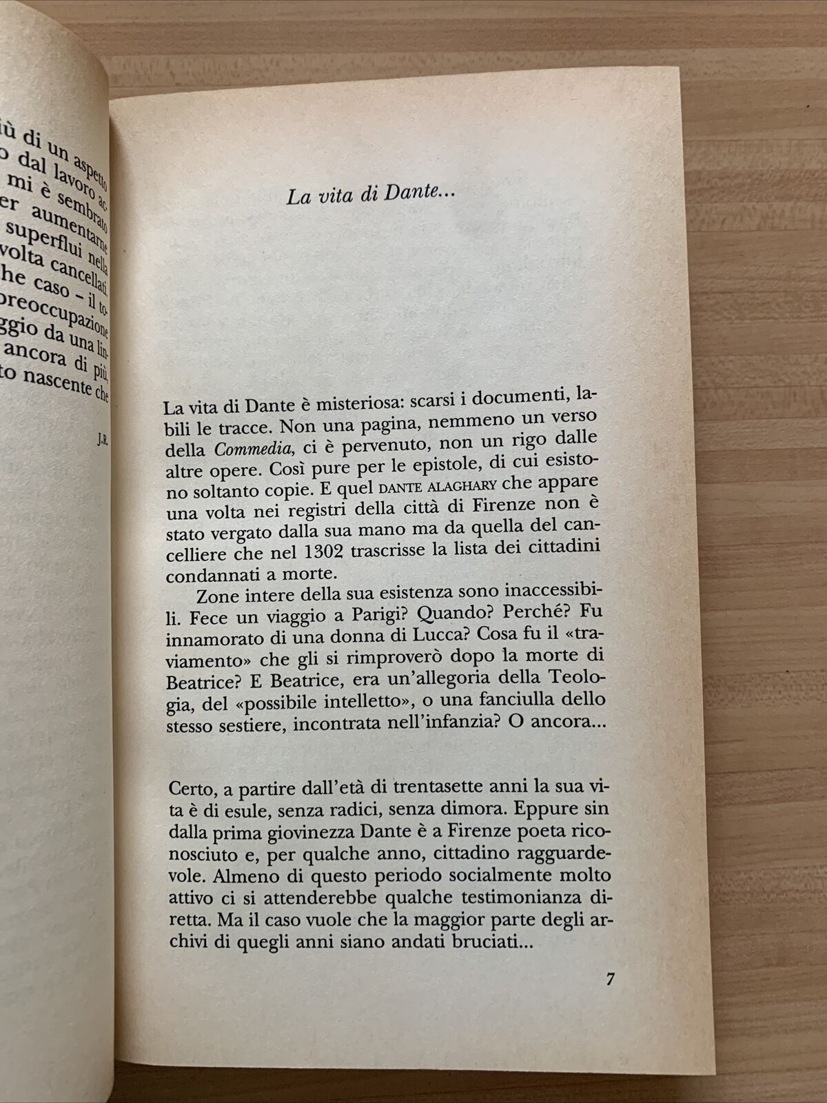 DANTE UNA VITA - JACQUELINE RISSET. RIZZOLI 1995 #