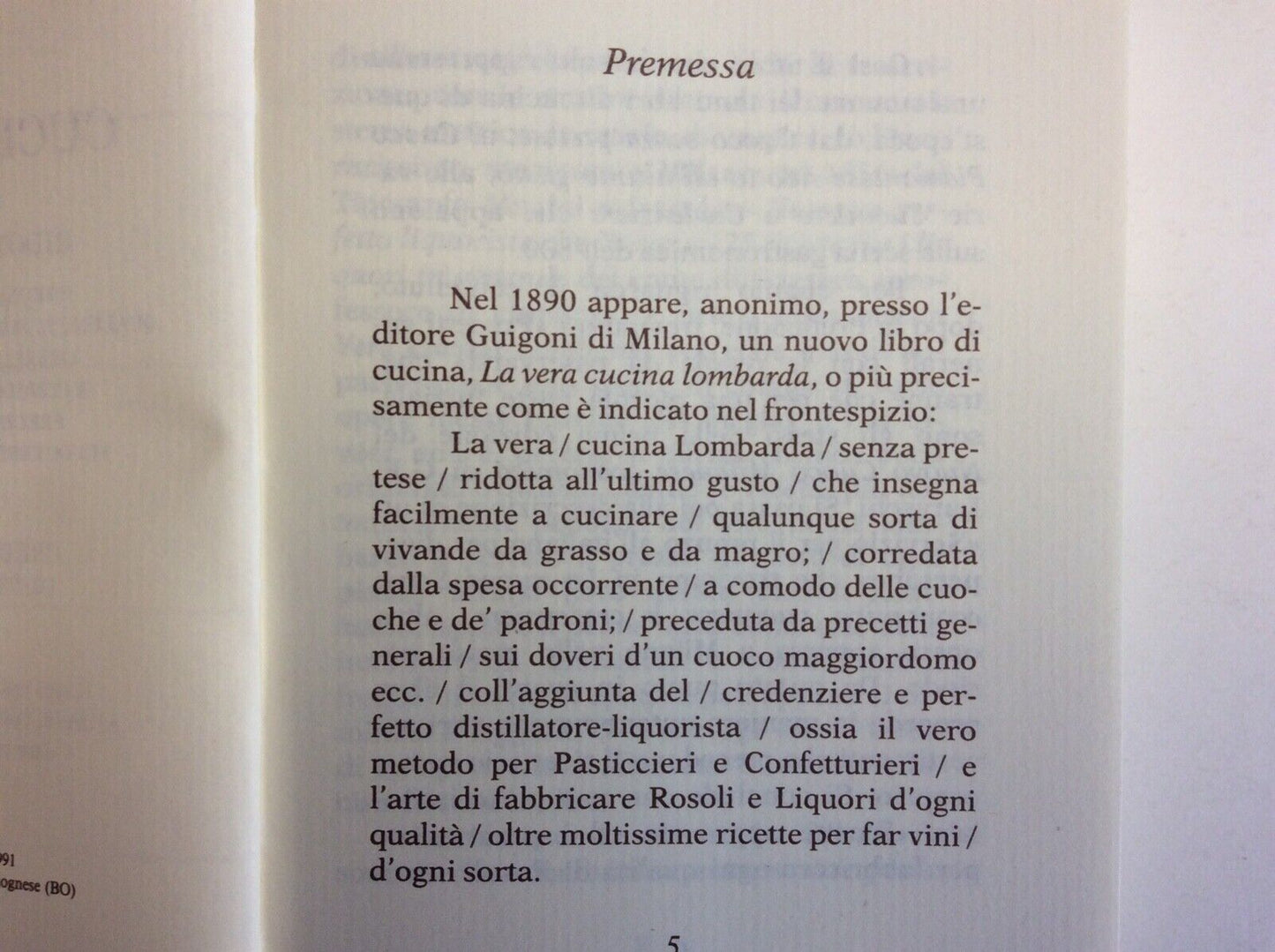 LA VERA CUCINA LOMBARDA, ARNALDO FORNI (ristampa),