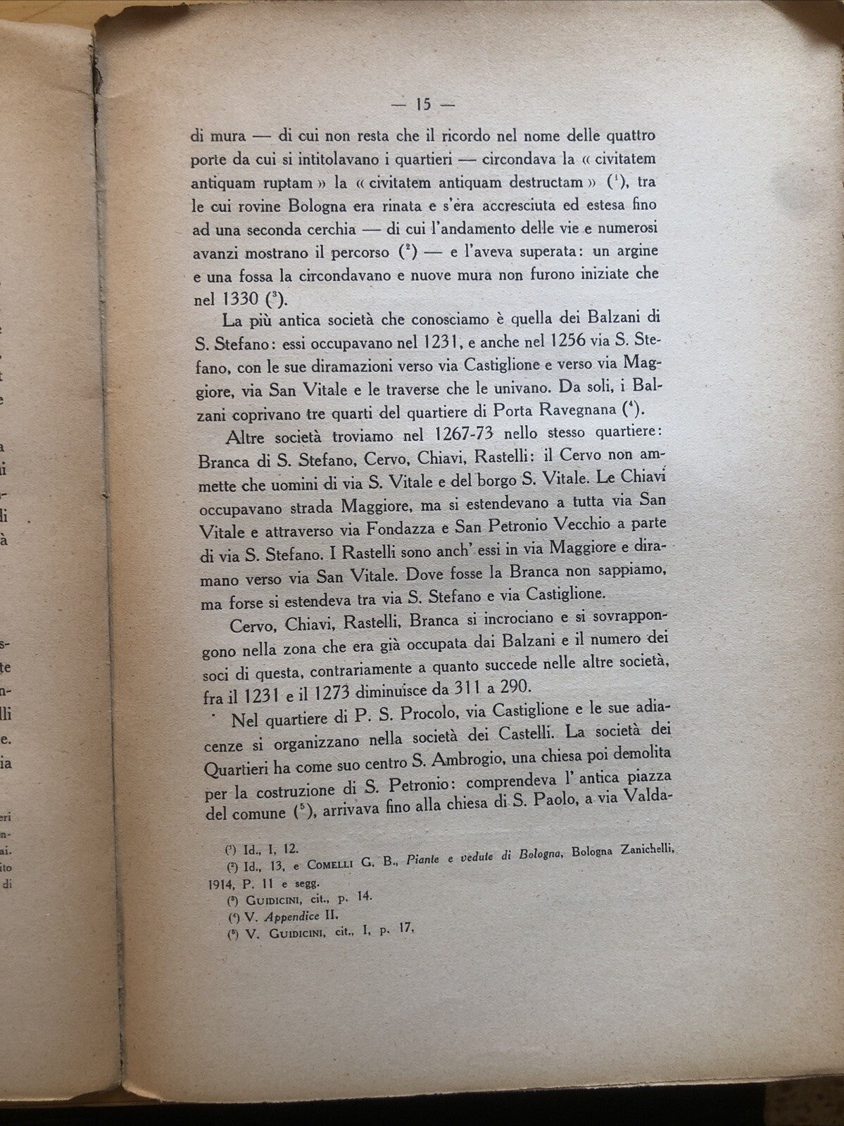 Le compagnie delle armi a Bologna, Gina Fasoli. Zanichelli 1933