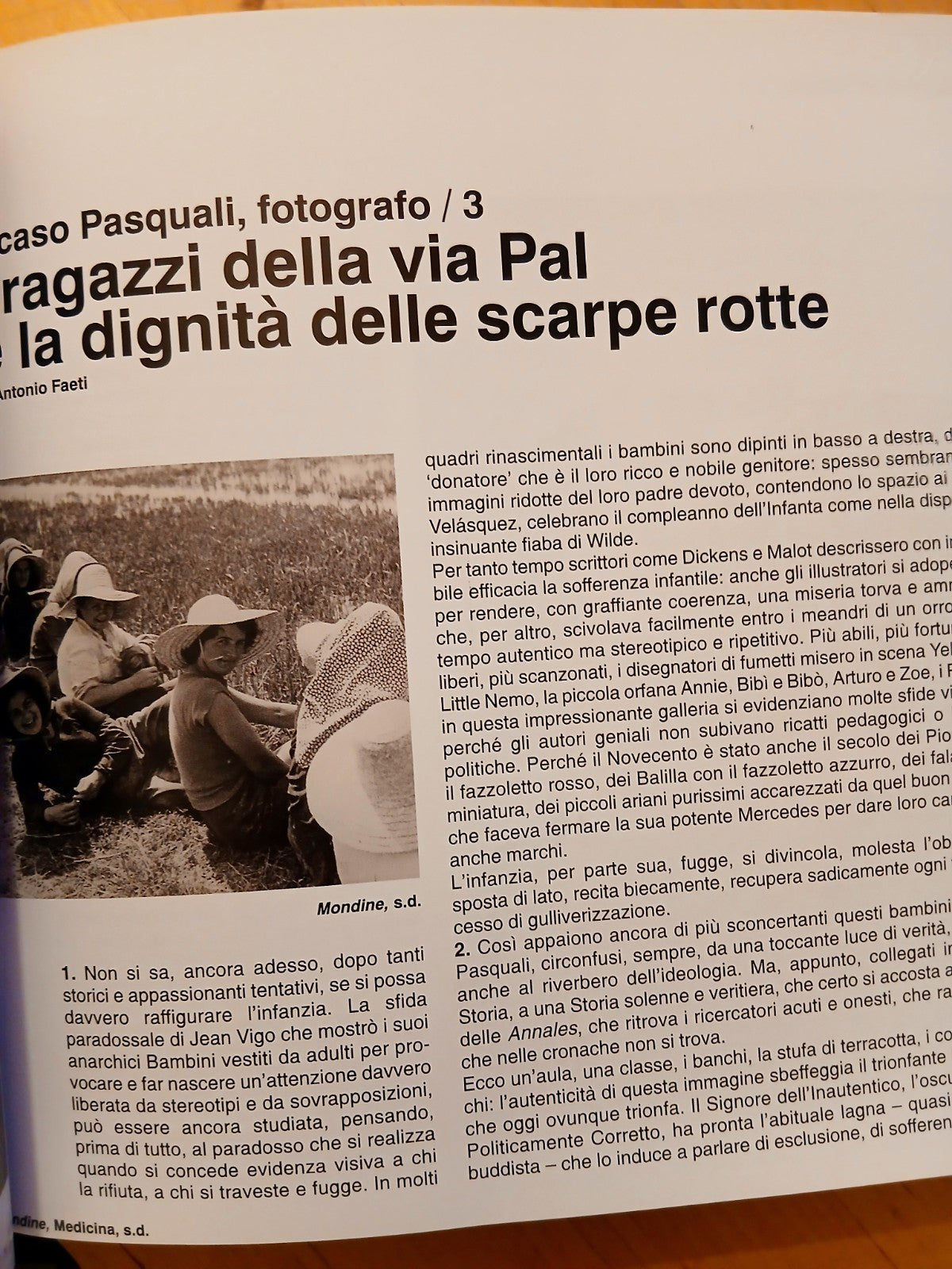 Cineteca di Bologna Il caso Pasquali fotografo, nov 2006