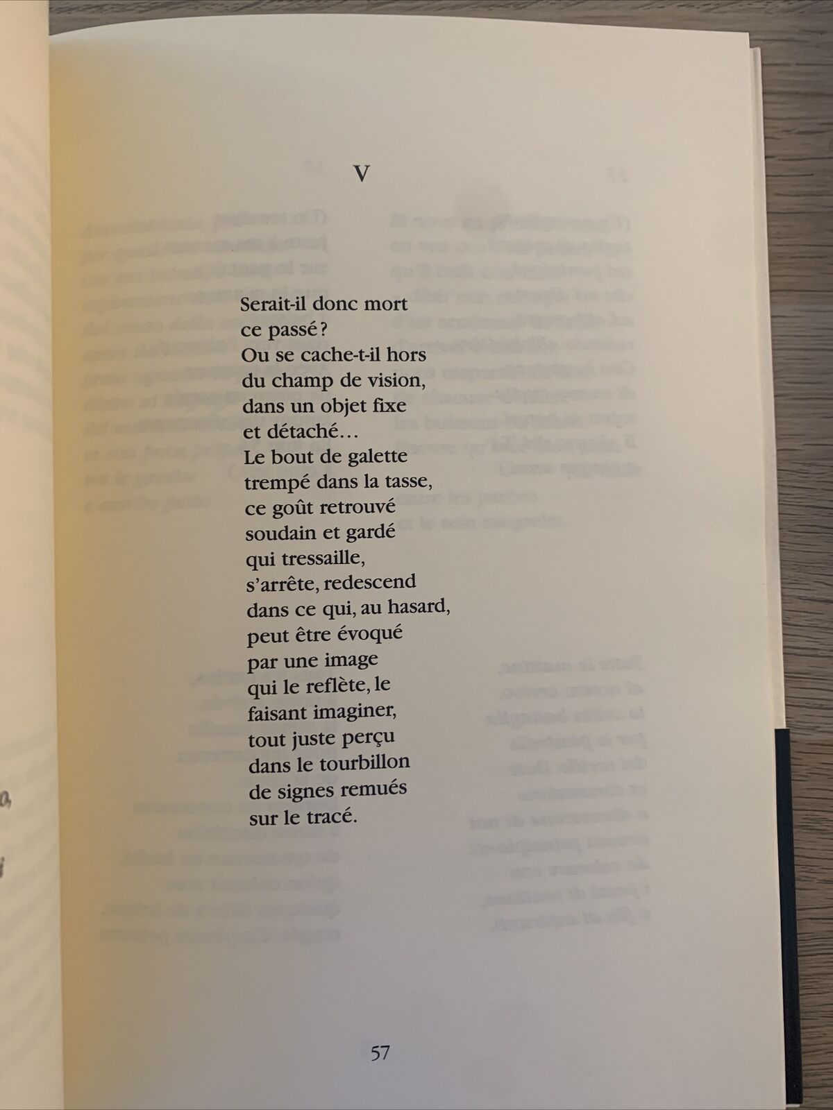 CHAMBRE NOIRE - Paolo Ruffilli. Grammages. L'amourier 2006