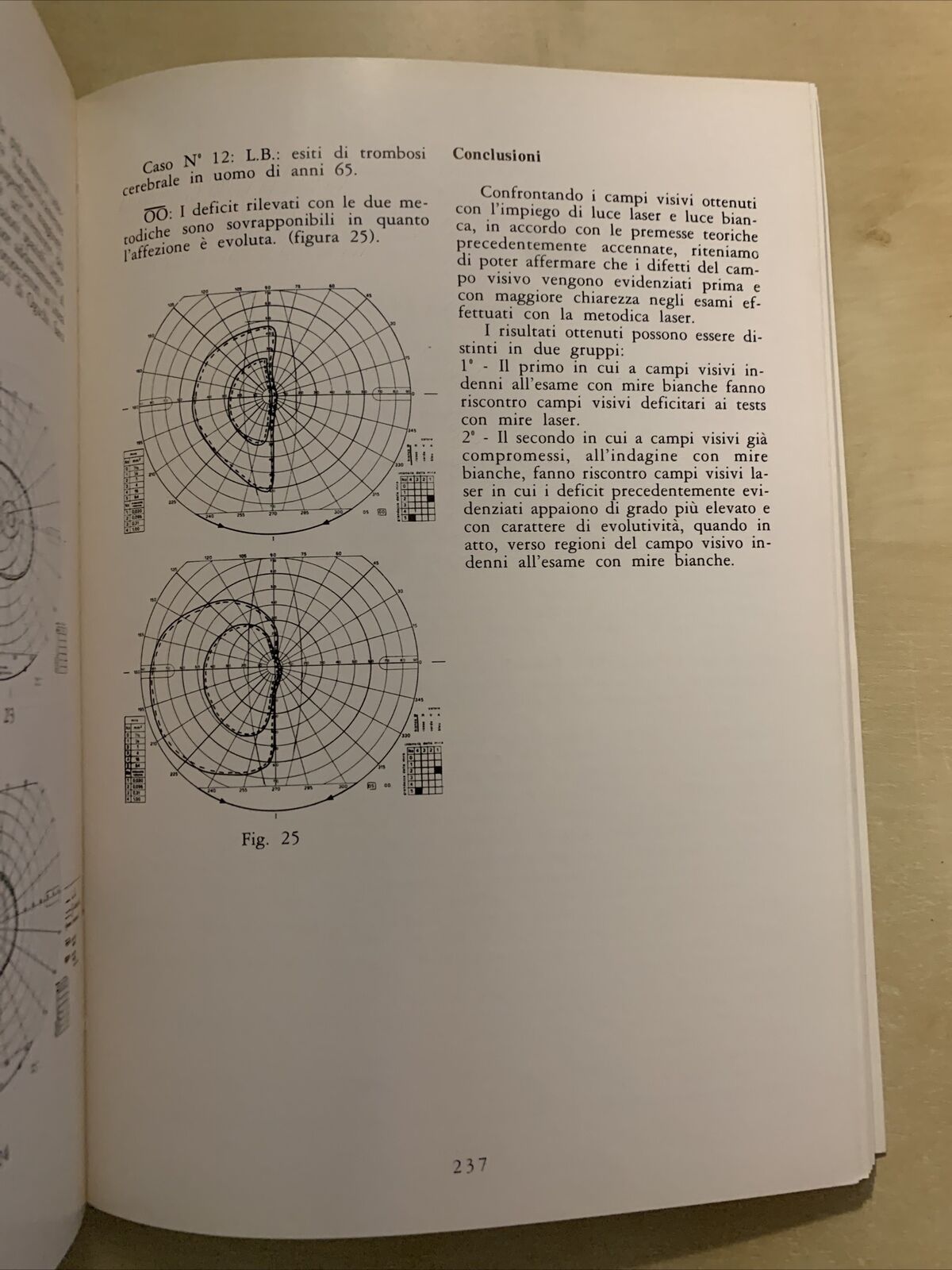 L'ESAME DEL CAMPO VISIVO - stato attuale e prospettive. Grignolo, Zingirian #